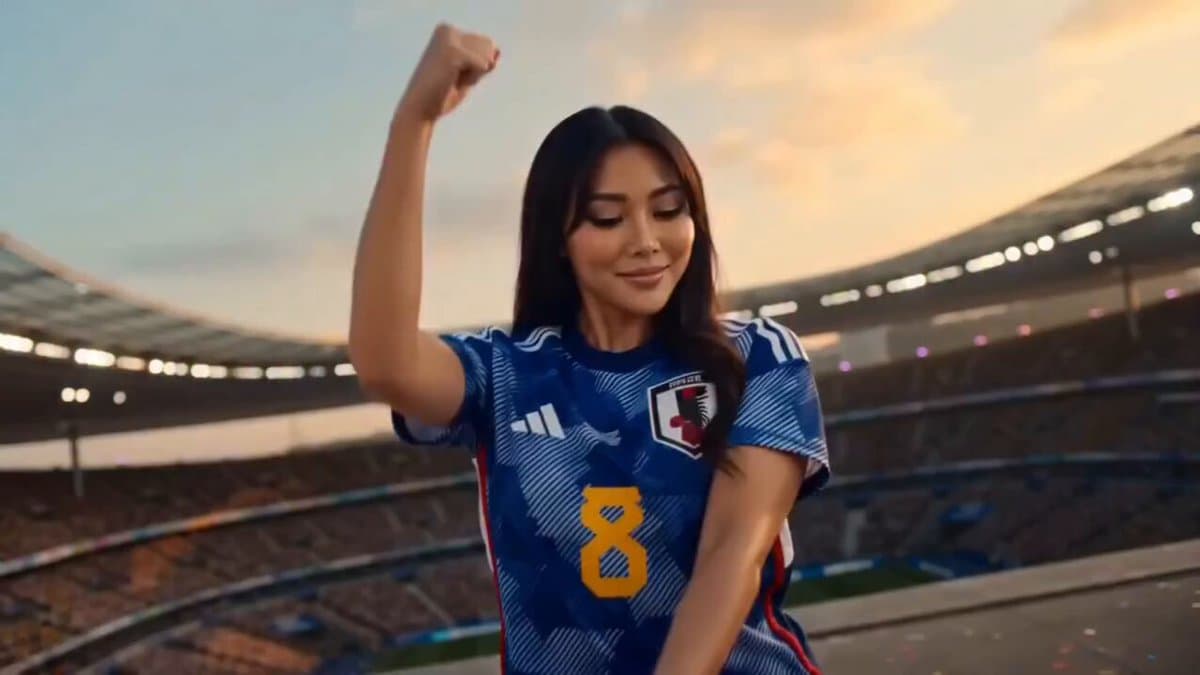 Diverse Female Football Fans Dancing on Stadium