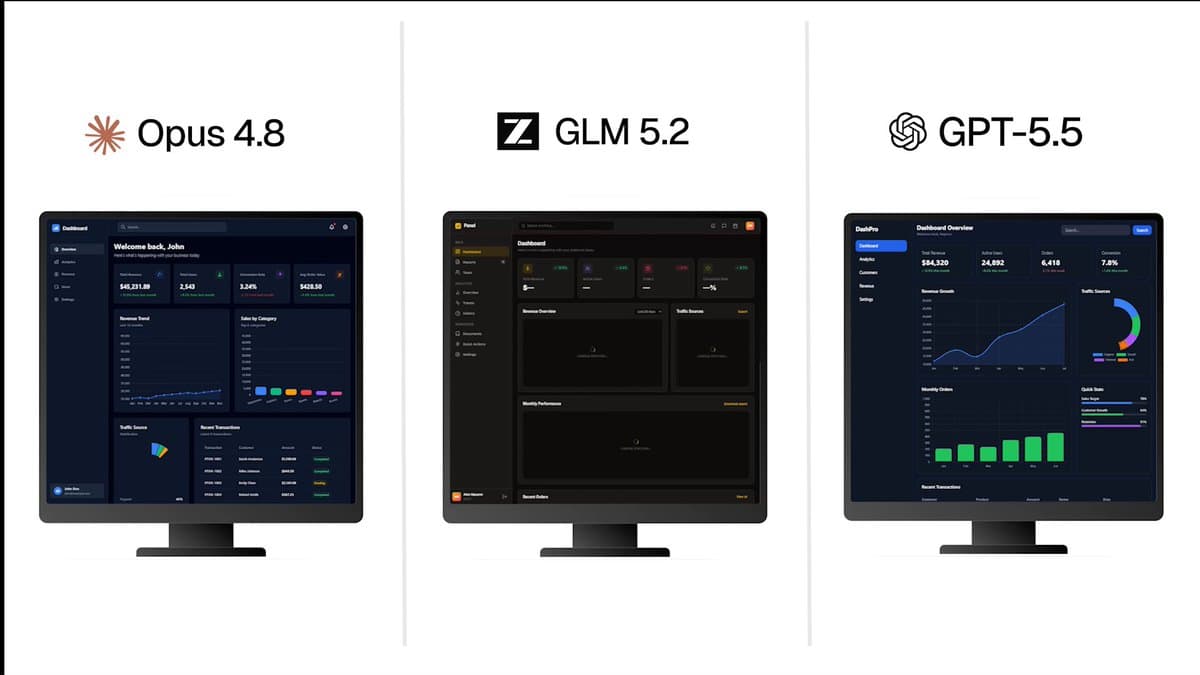 GLM 5.2 Dashboard Design Test