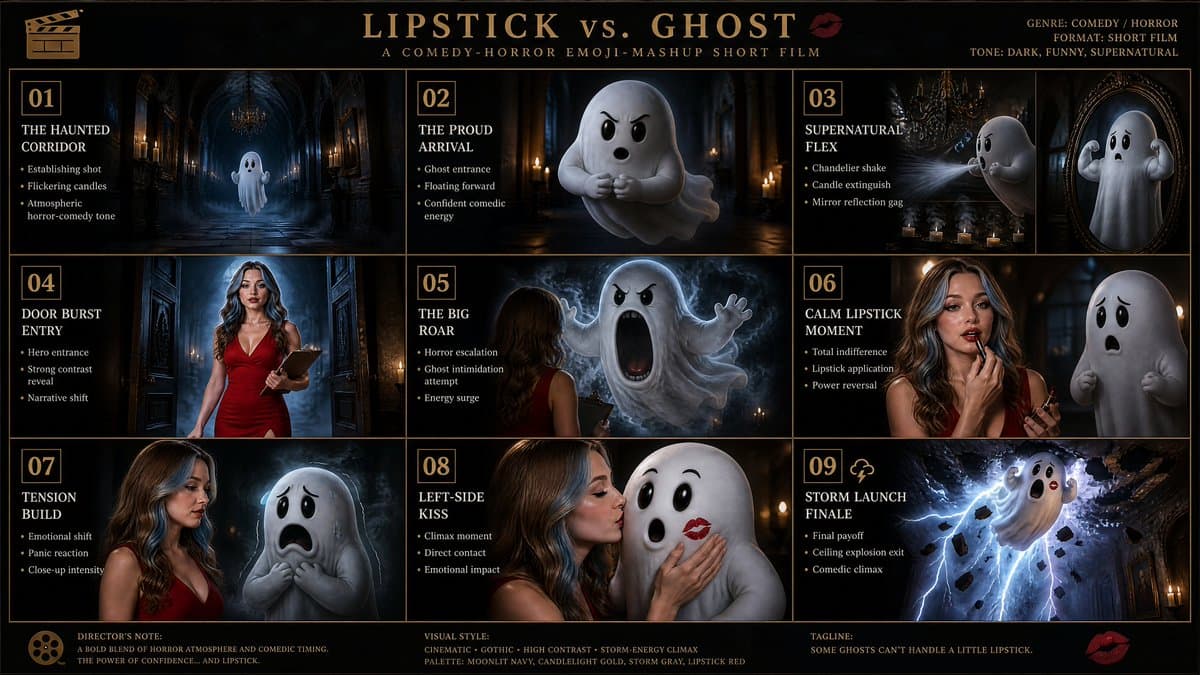 Lipstick vs. Ghost