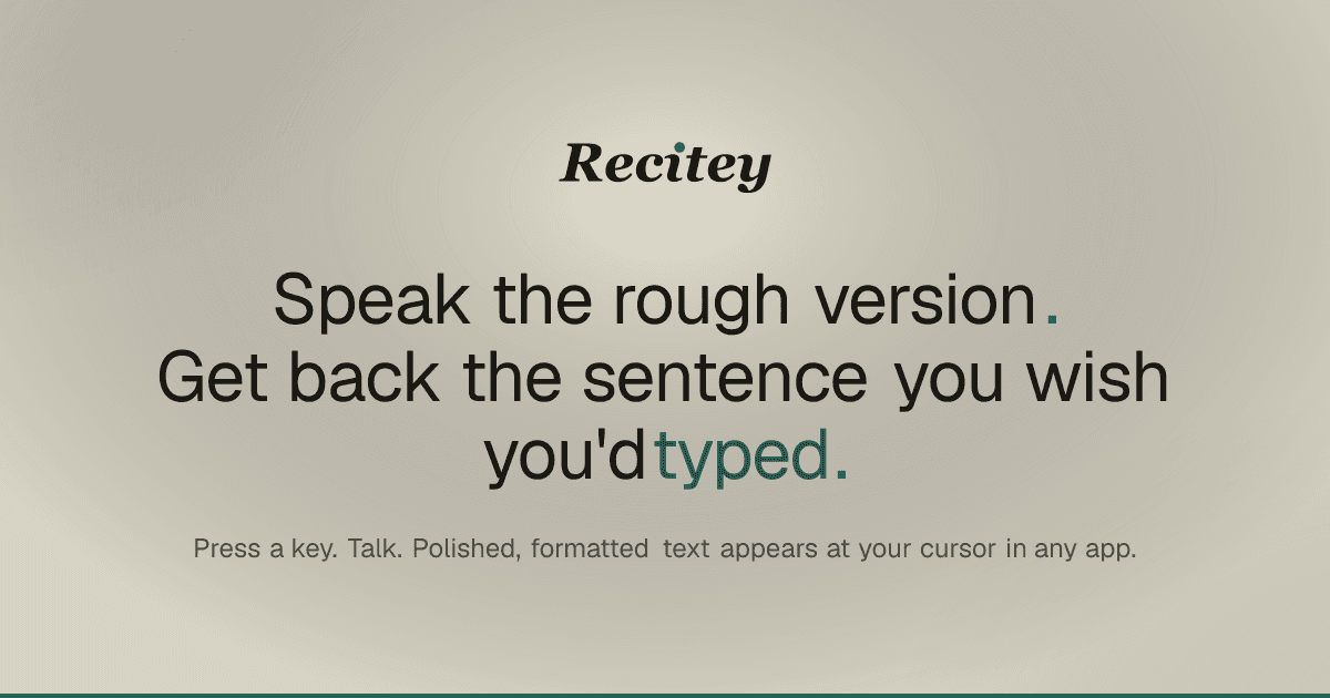 Recitey