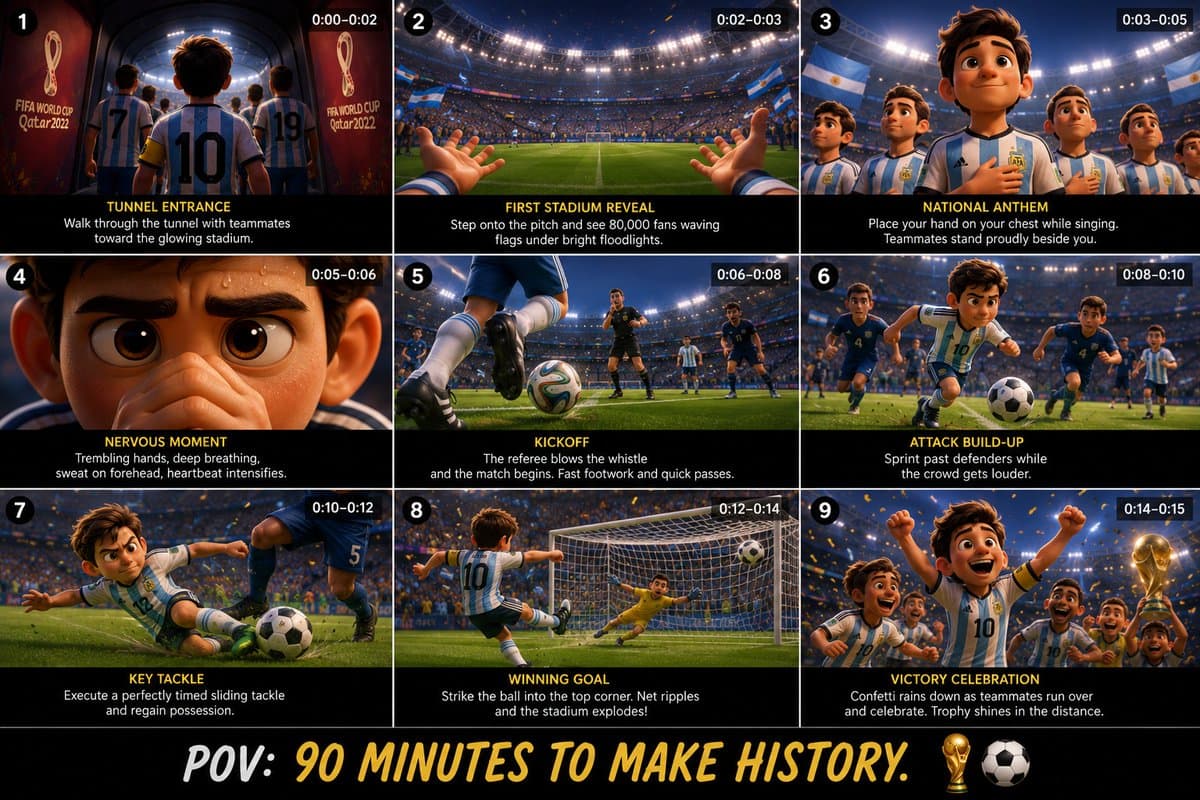 World Cup POV Animation