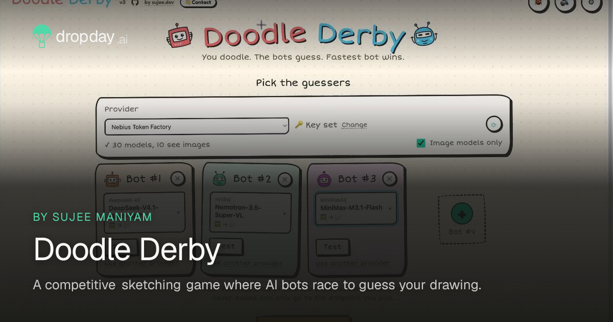 Doodle Derby — Dropday.ai